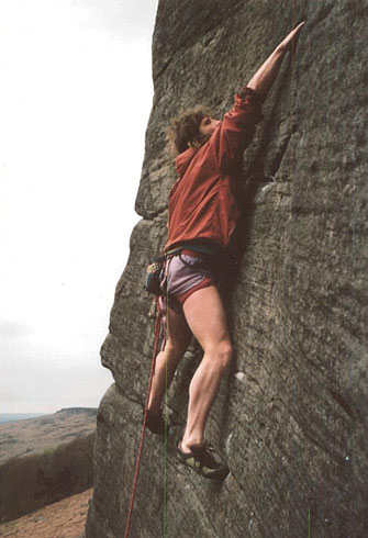 rock on staff climbing