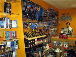 rock on climbing shop